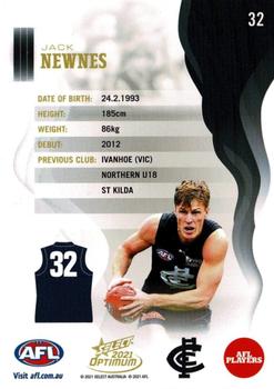 2021 Select Optimum #32 Jack Newnes Back
